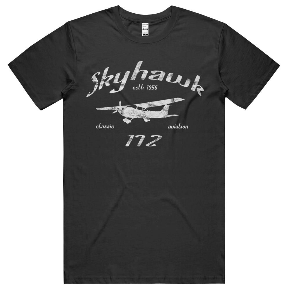 172 Skyhawk Airplane Classic Vintage Aviation Private Pilot T-shirt