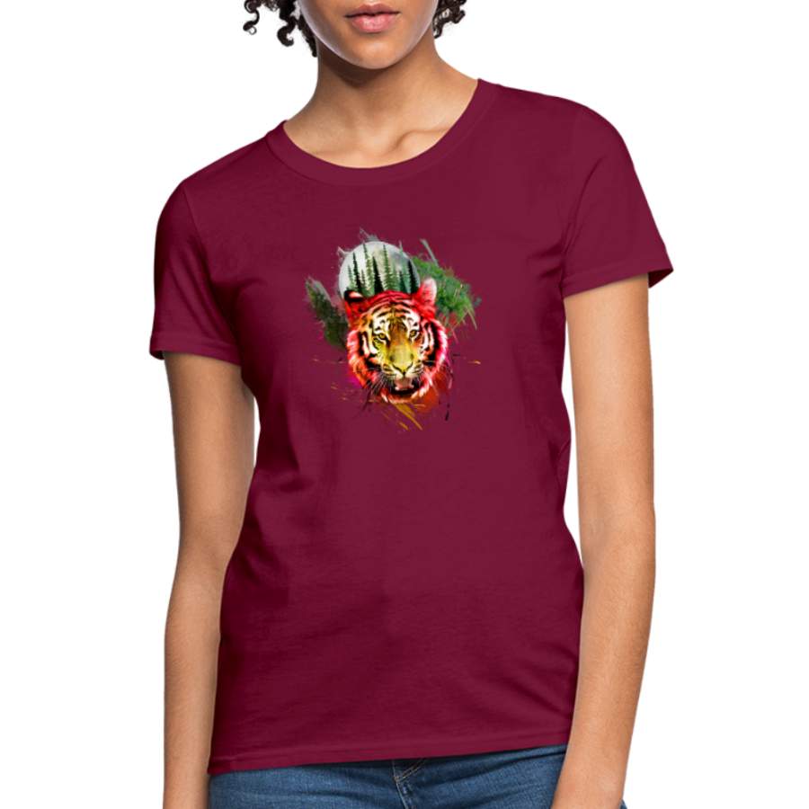 Watercolor Tiger Women’s T-Shirt