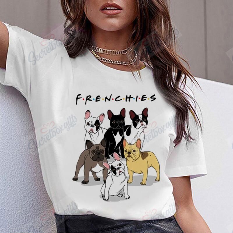 Aesthetic Dog Print YW2502305CL T-Shirt