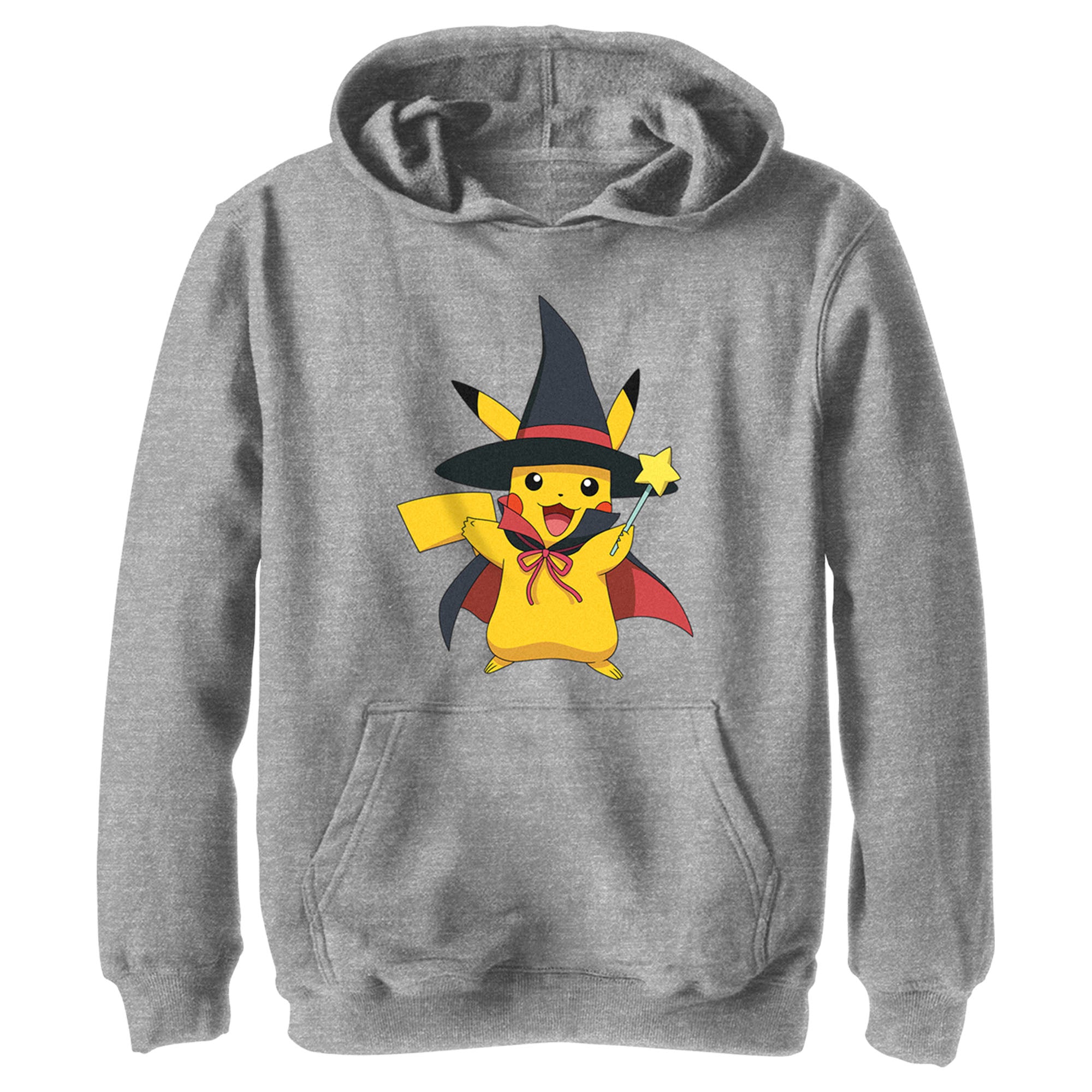 Boy’S Pokemon Halloween Pikachu Magic Wand Pull Over Hoodie