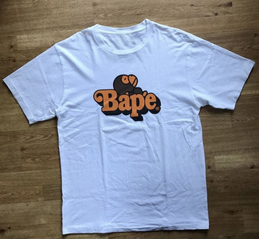 Bathing Ape Sleeping Baby Milo Tee Shirt Outfits