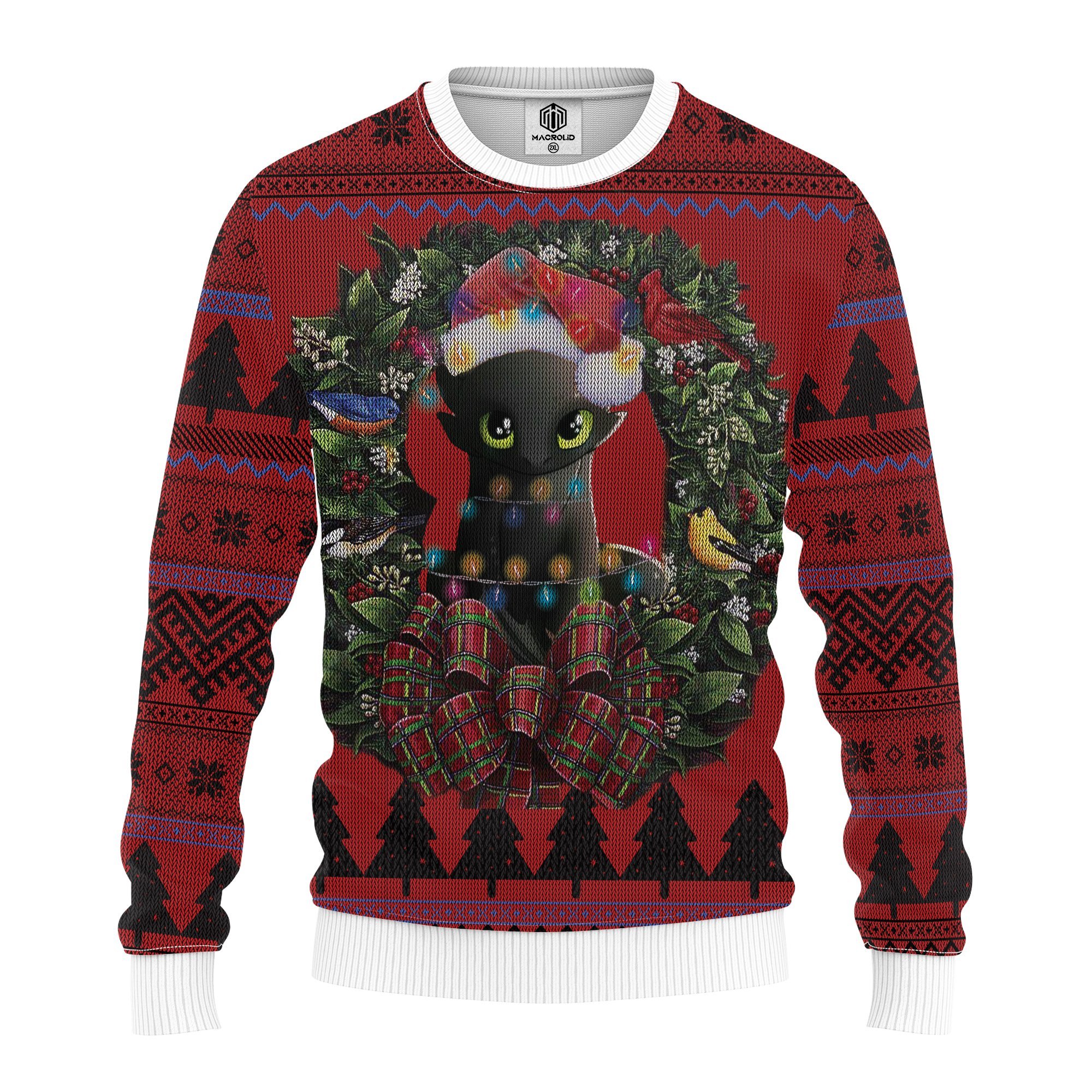 Toothless 1 åäÌÝ_How to Train Your Dragon Mc Ugly Christmas Sweater – thanksgiving gift