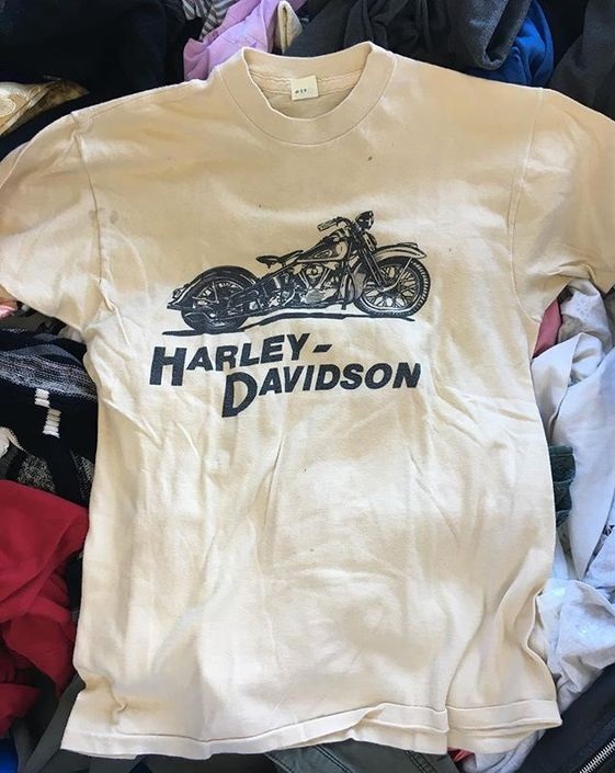 Vintage Harley Davidson Motor Shirt Outfit