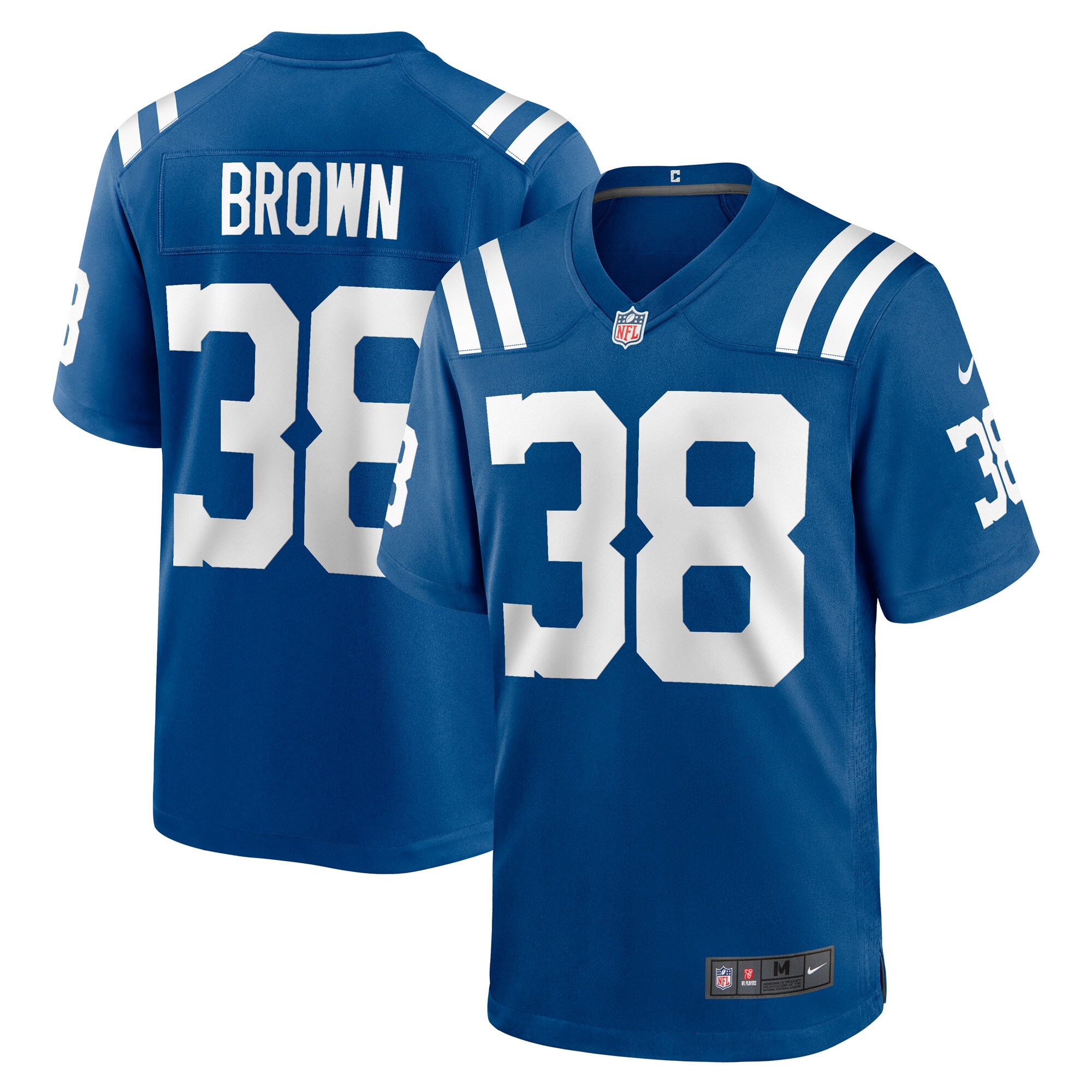 Tony Brown Indianapolis Colts Player Game Jersey – Royal