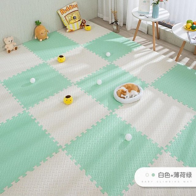 30X30X1Cm Baby Foam Puzzle Play Mat Kids Interlocking Exercise Tiles Rugs Floor Tiles Toys Carpet Carpet Climbing Pad Puzzle Mat