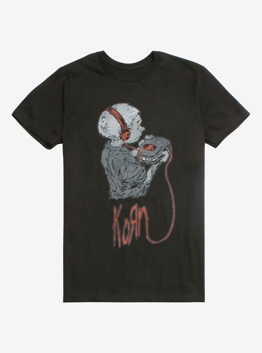 Korn Portable Cd Player Shirt