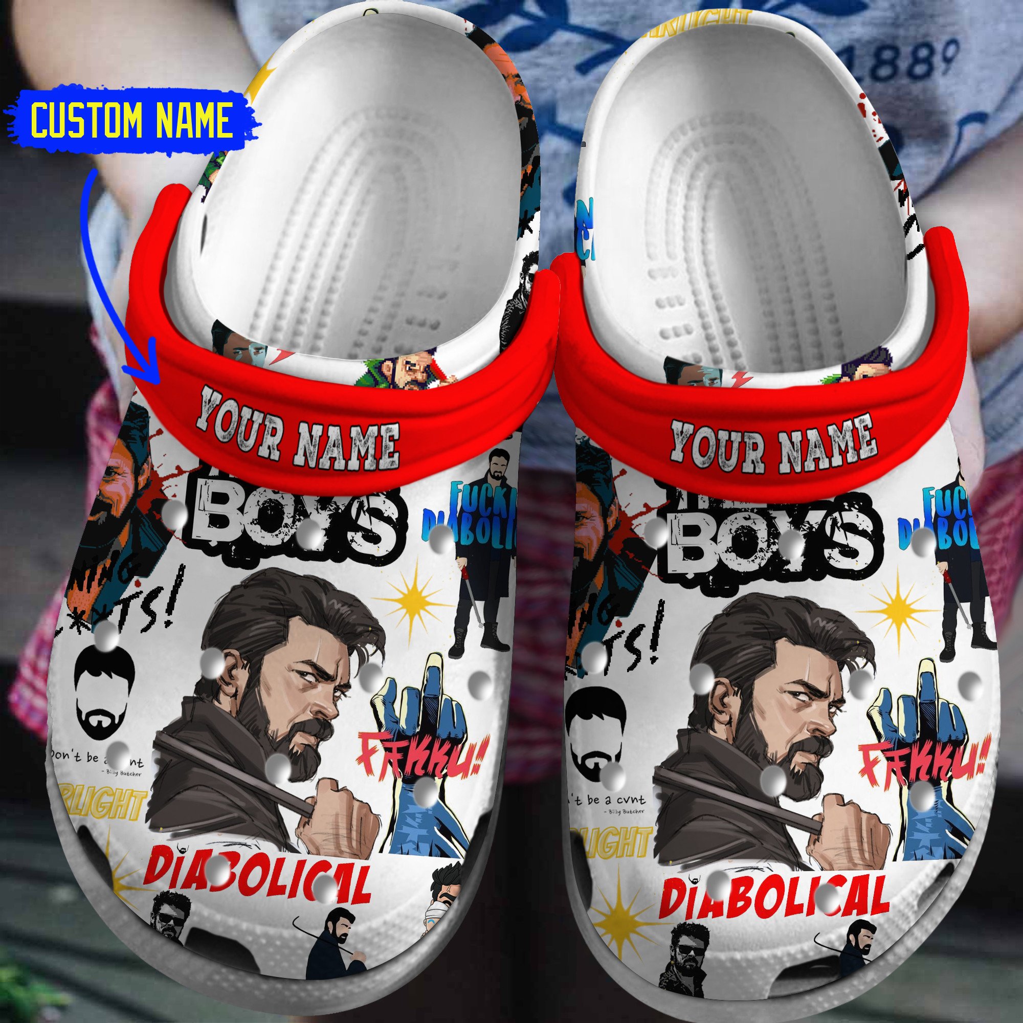 The Boys Diabolical Tv Series Crocss Clogs For Men Women And Kid Cb170724566304