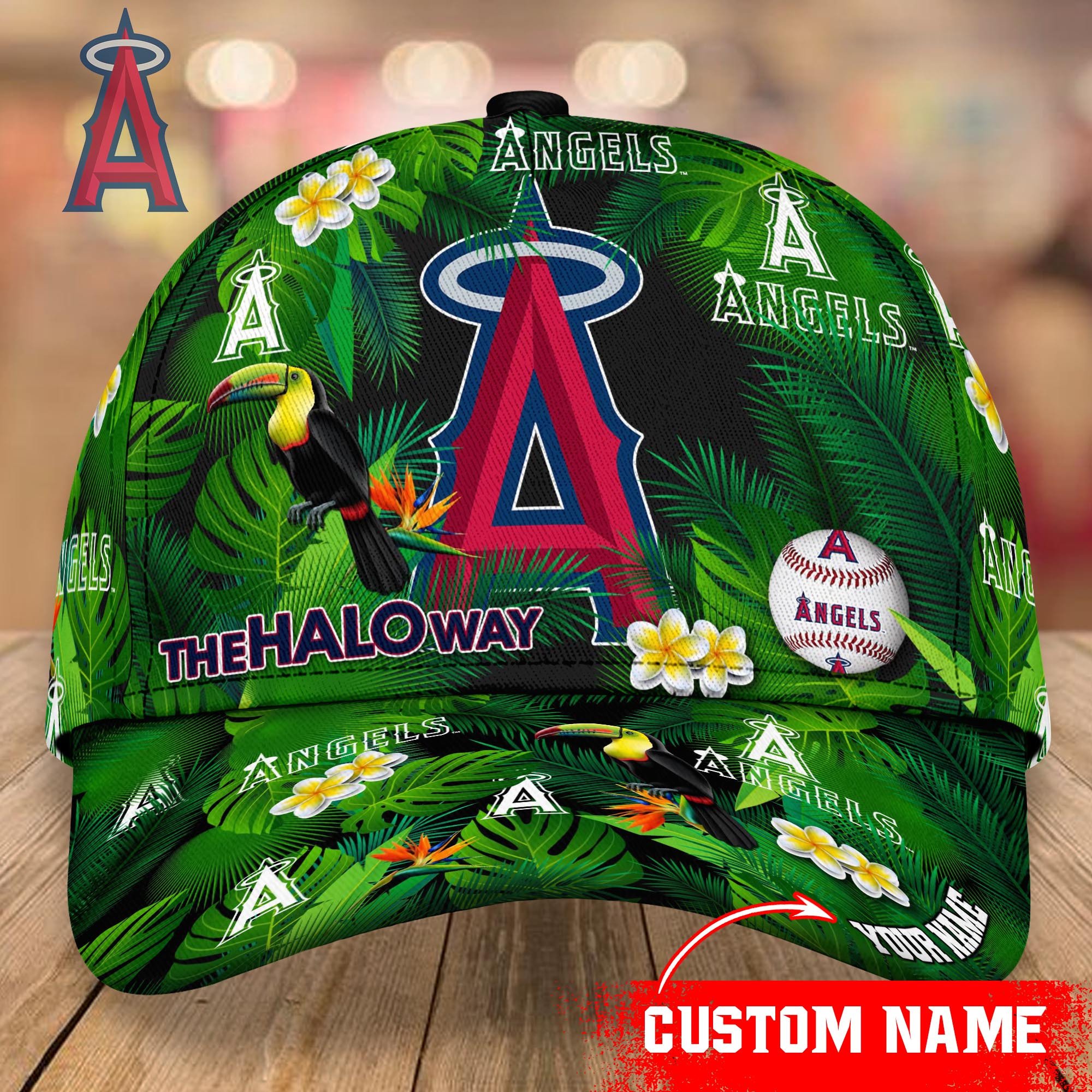 Los Angeles Angels Custom Name Classic, Baseball Caps T-38596