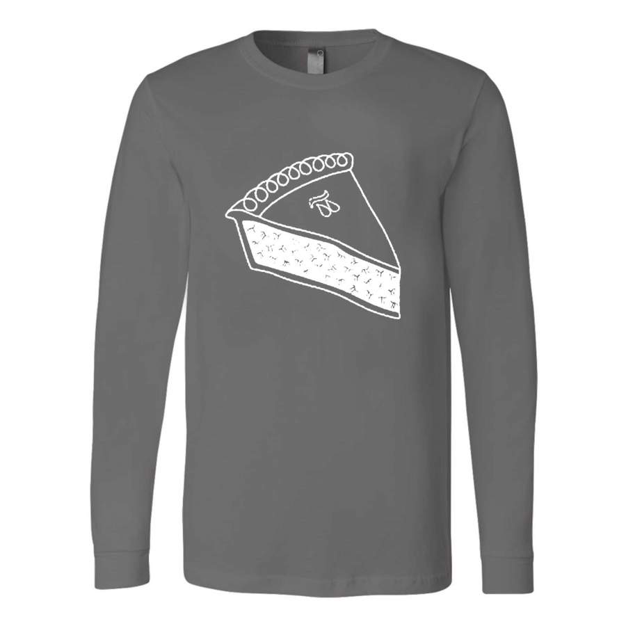 Piece Of Pi Day Graphic Modern Educational Long Sleeve T-Shirt
