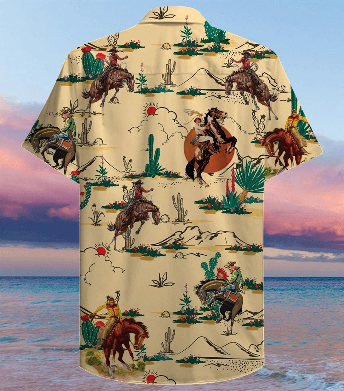 Cowboy Hawaiian Shirt - Pinotee Store
