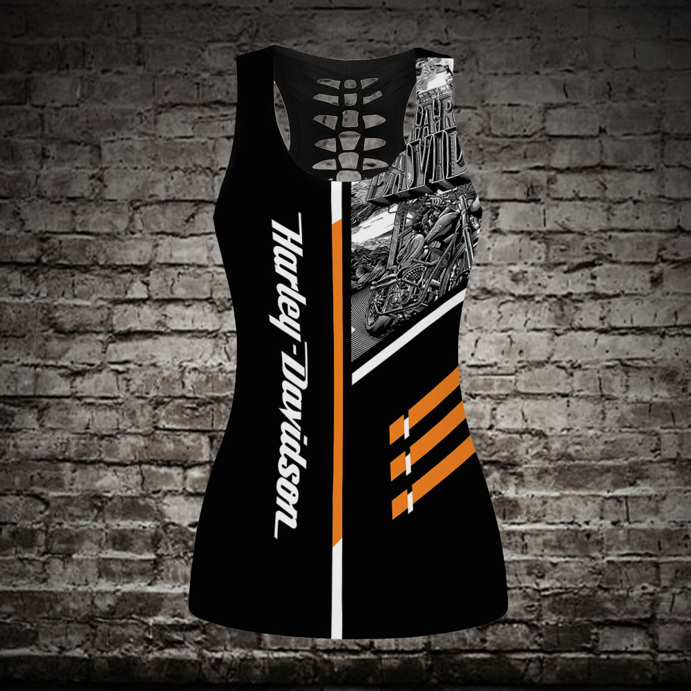 Harley Davidson Leggings And Tank Tops Limited 007
