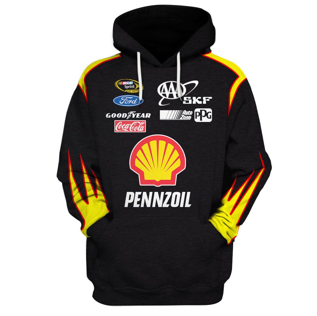 Joey Logano Stock Car Racing Hoodies Joey Logano Hoodies V3