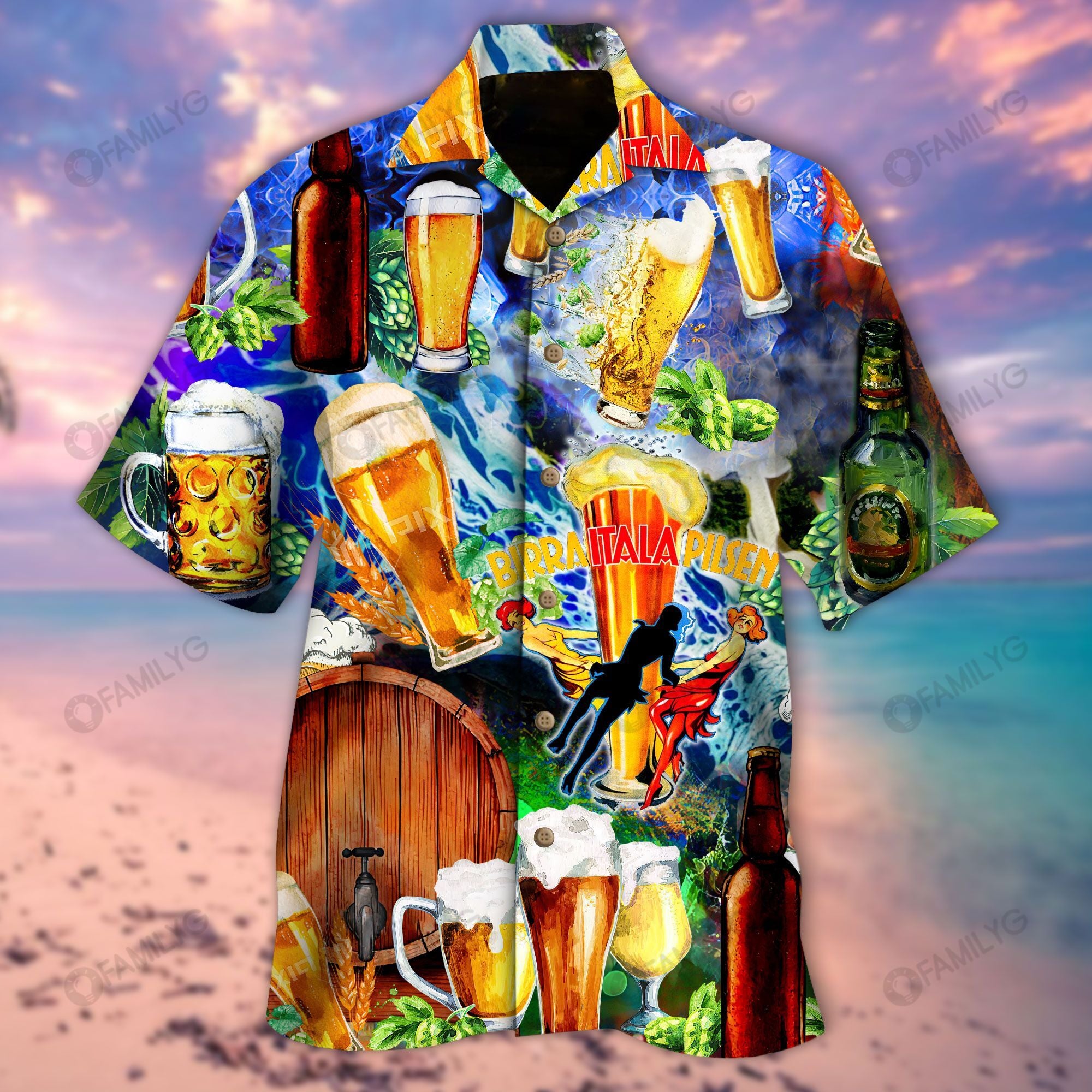 Aloha Shirt – Blessings Of Your Heart, You Brew Good Ale Beer Hawaiian Shirt Summer Hawaiian For Men, Women, Couple