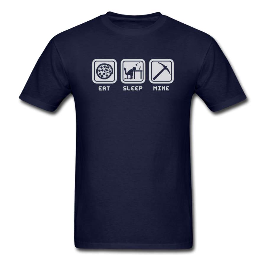 Tricou Eat Sleep Mine Minecraft Men’S T-Shirt