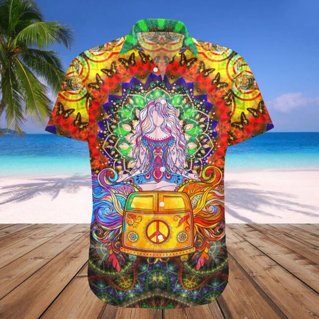 Love Hippie Hawaii Shirt Unisex Adult Ha13607