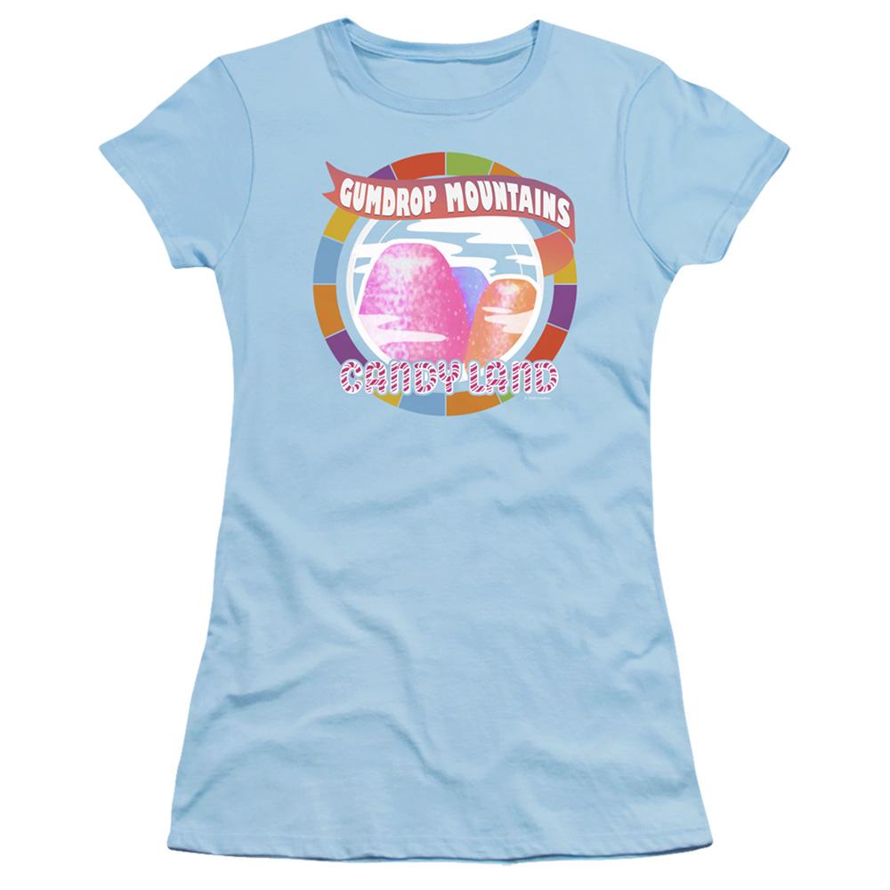 Candy Land Gumdrop Mountains – Juniors T-Shirt