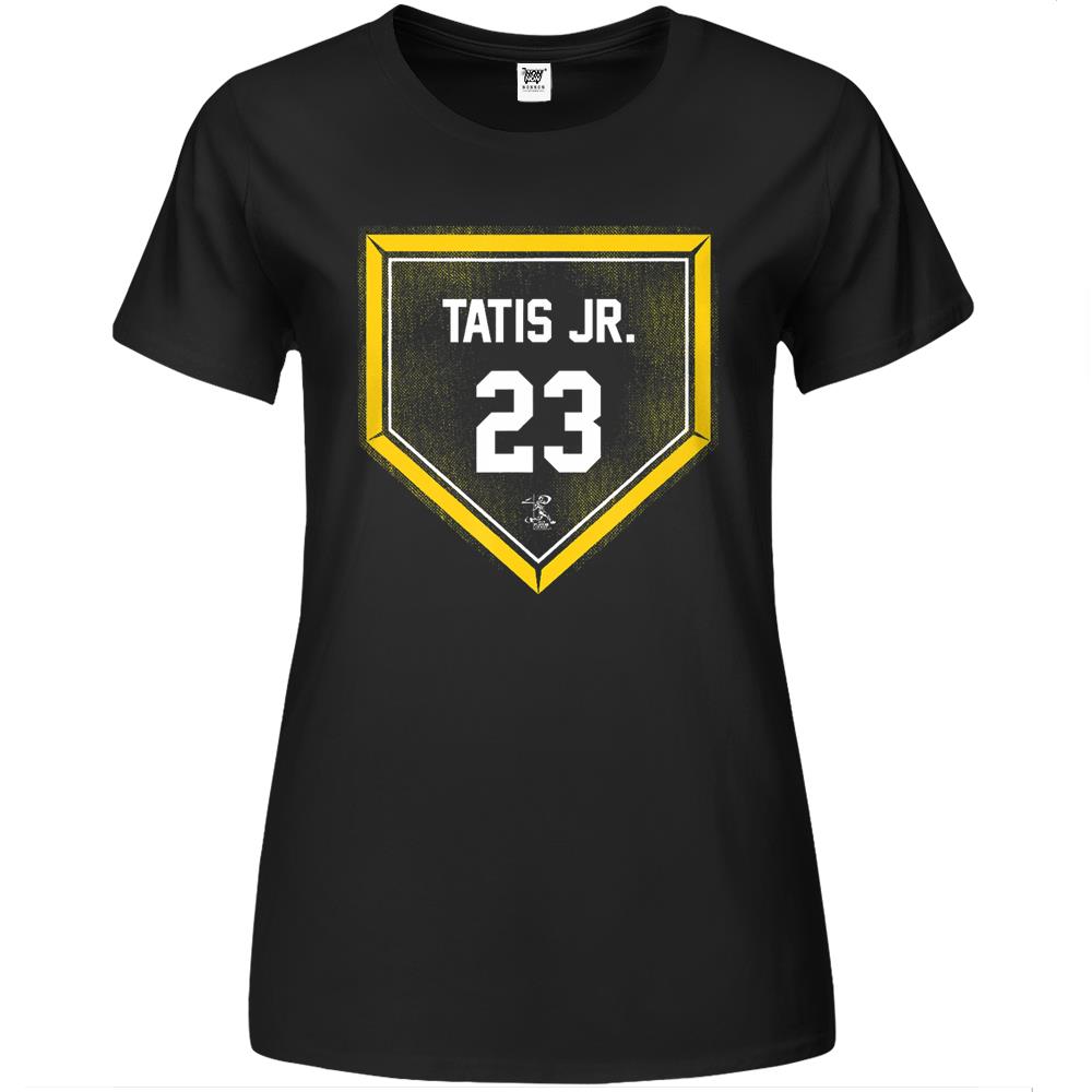 Fernando Tatis Jr Home Plate Gameday Premium Womens T Shirts