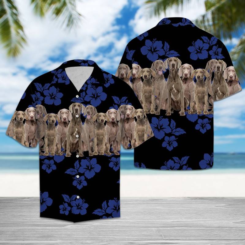 Awesome Weimaraner Hawaii Shirt Ha111680