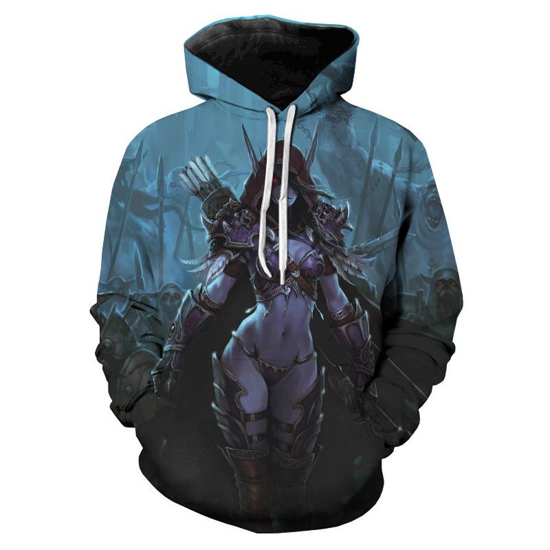 World Of Warcraft Hoodies – Game 3D Printed Streetwear Pullover