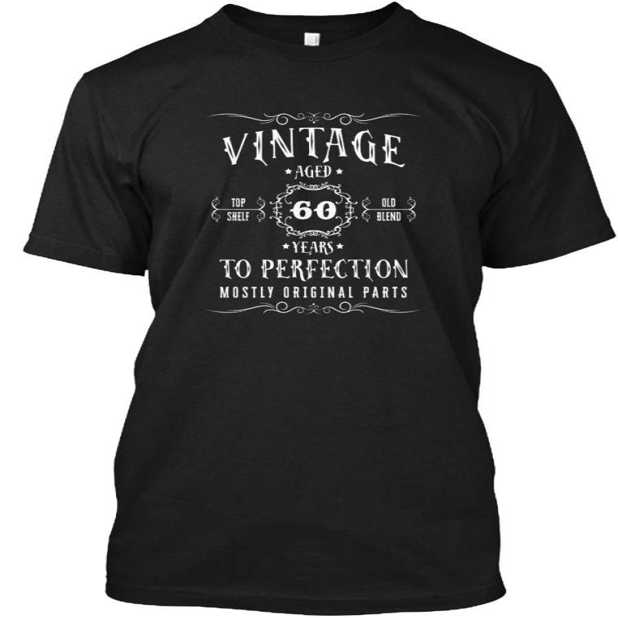 Vintage Aged 60 Years Birthday T-Shirt