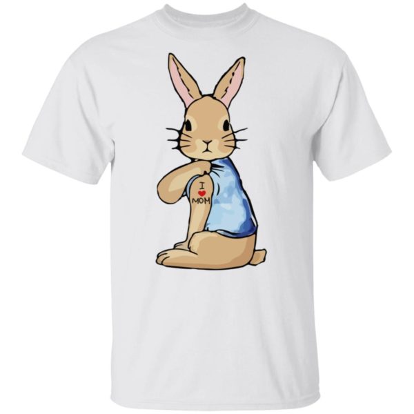 Bunny Tattoos I Love Mom Mother’S Day Shirts