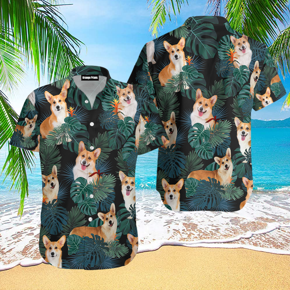 Love Corgi Hawaii Shirt For Men Women Ha82289