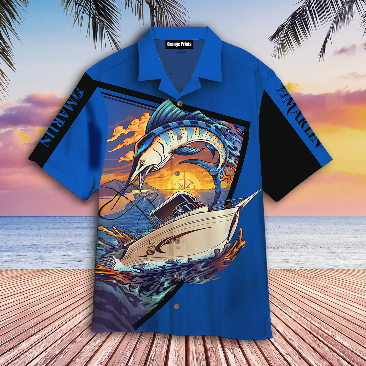 Marlin Fish Aloha Hawaii Shirts For Men And Women Ha40059