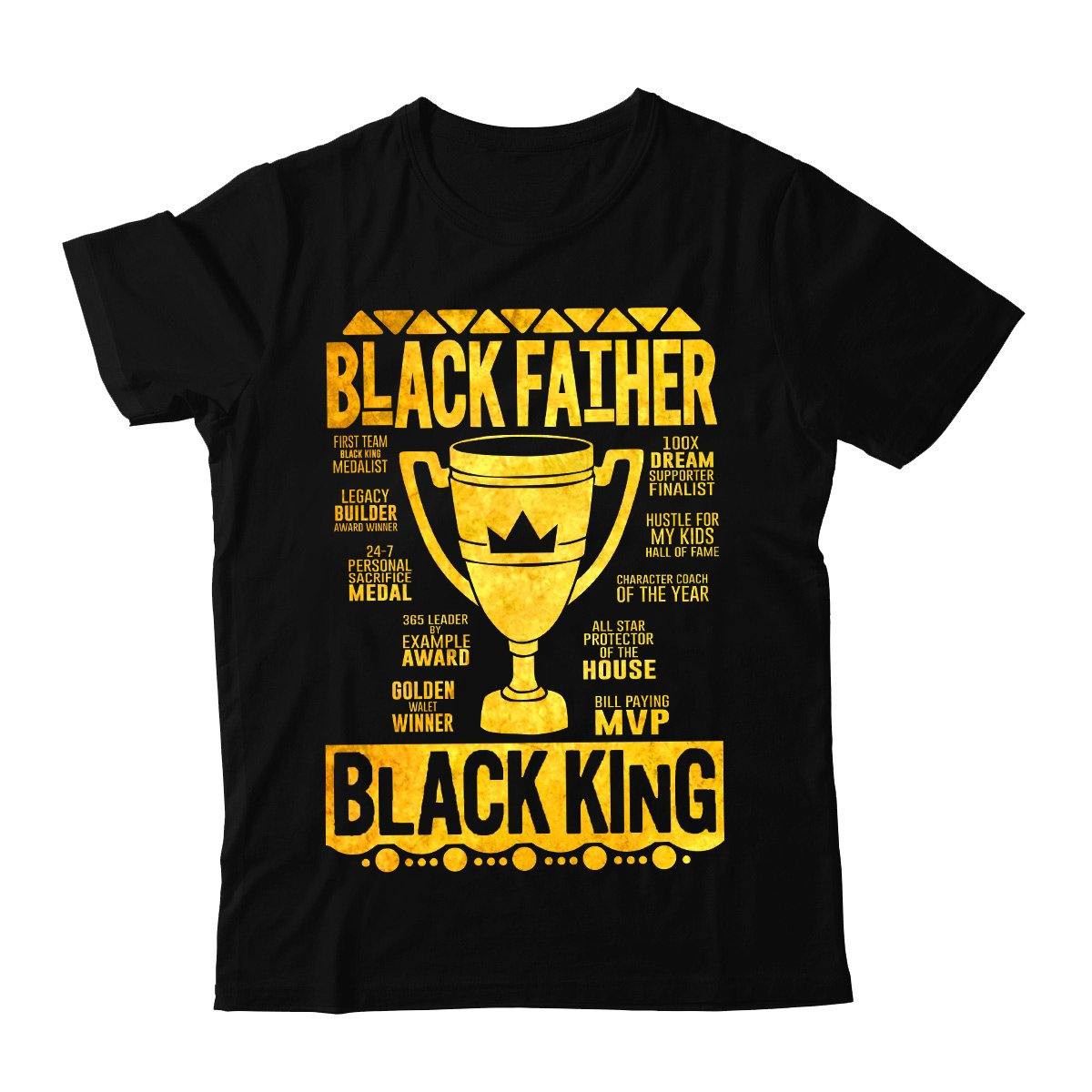 Black Father Black King T-Shirt & Hoodie