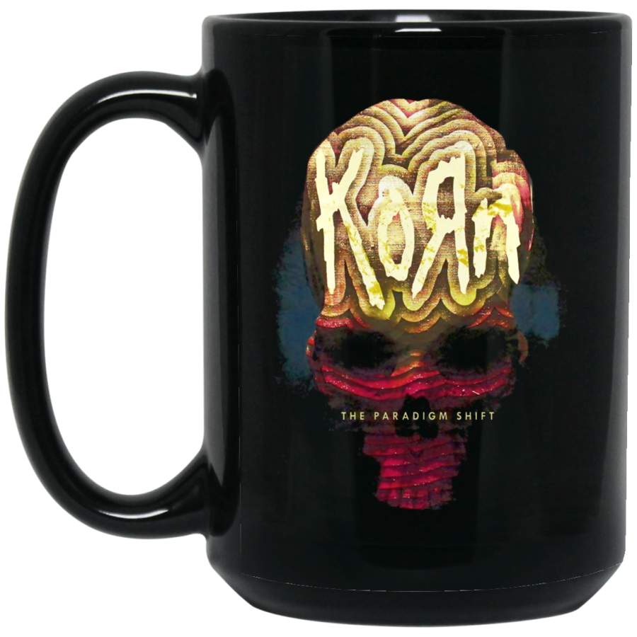 Korn The Paradigm Shift Jonathan Davis Nu Metal Big Black Mug