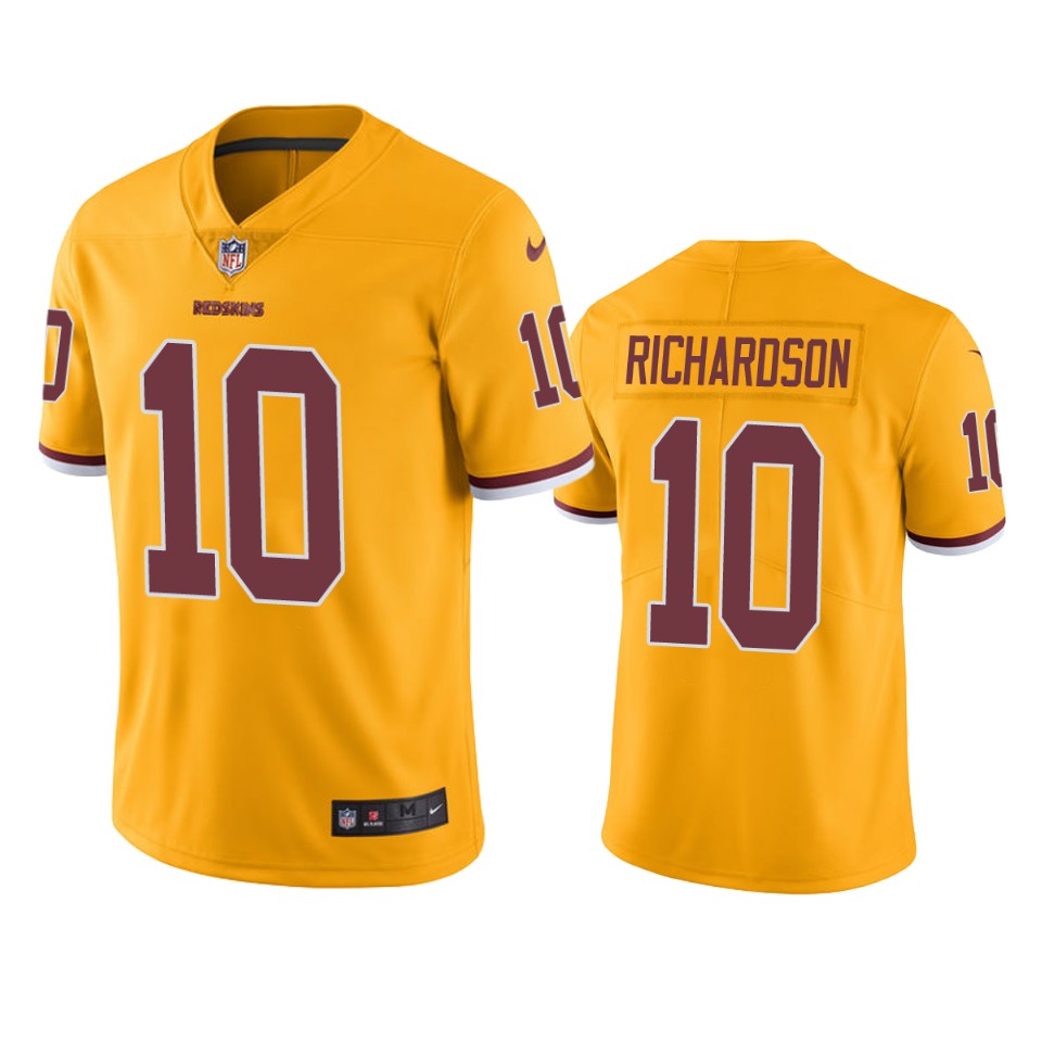 Washington Redskins Paul Richardson Gold Nike Color Rush Limited Jersey