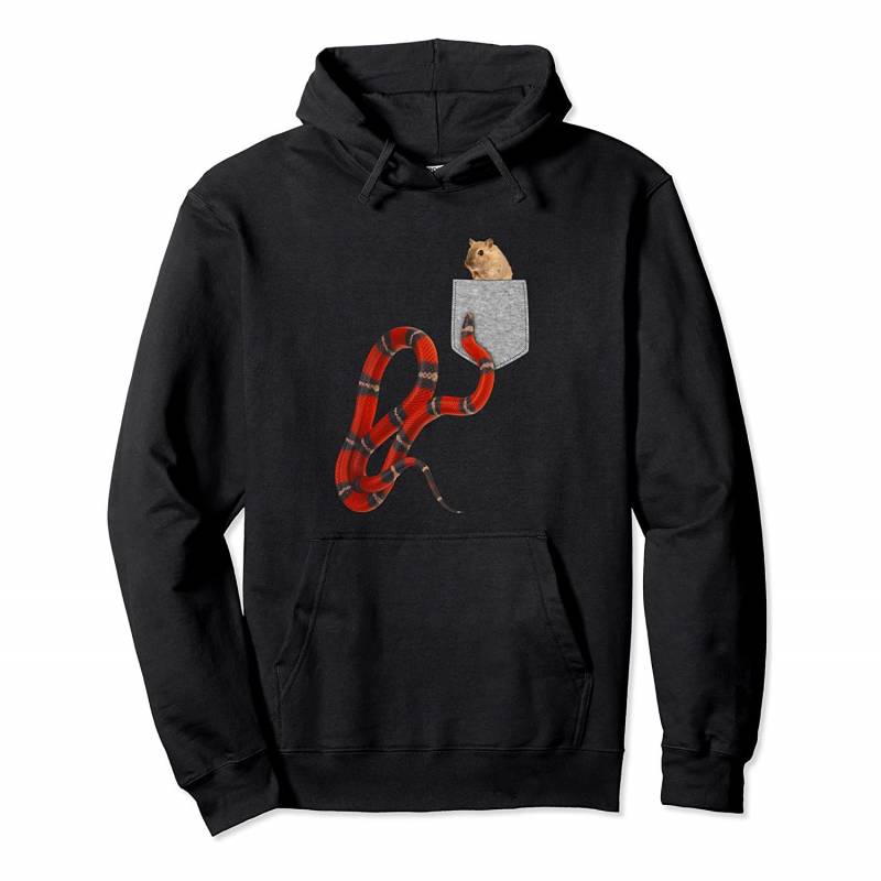 Snake Reaching For Rodent In Your Fake Pocket Animal Humor Pullover Hoodie, T-Shirt, Sweatshirt