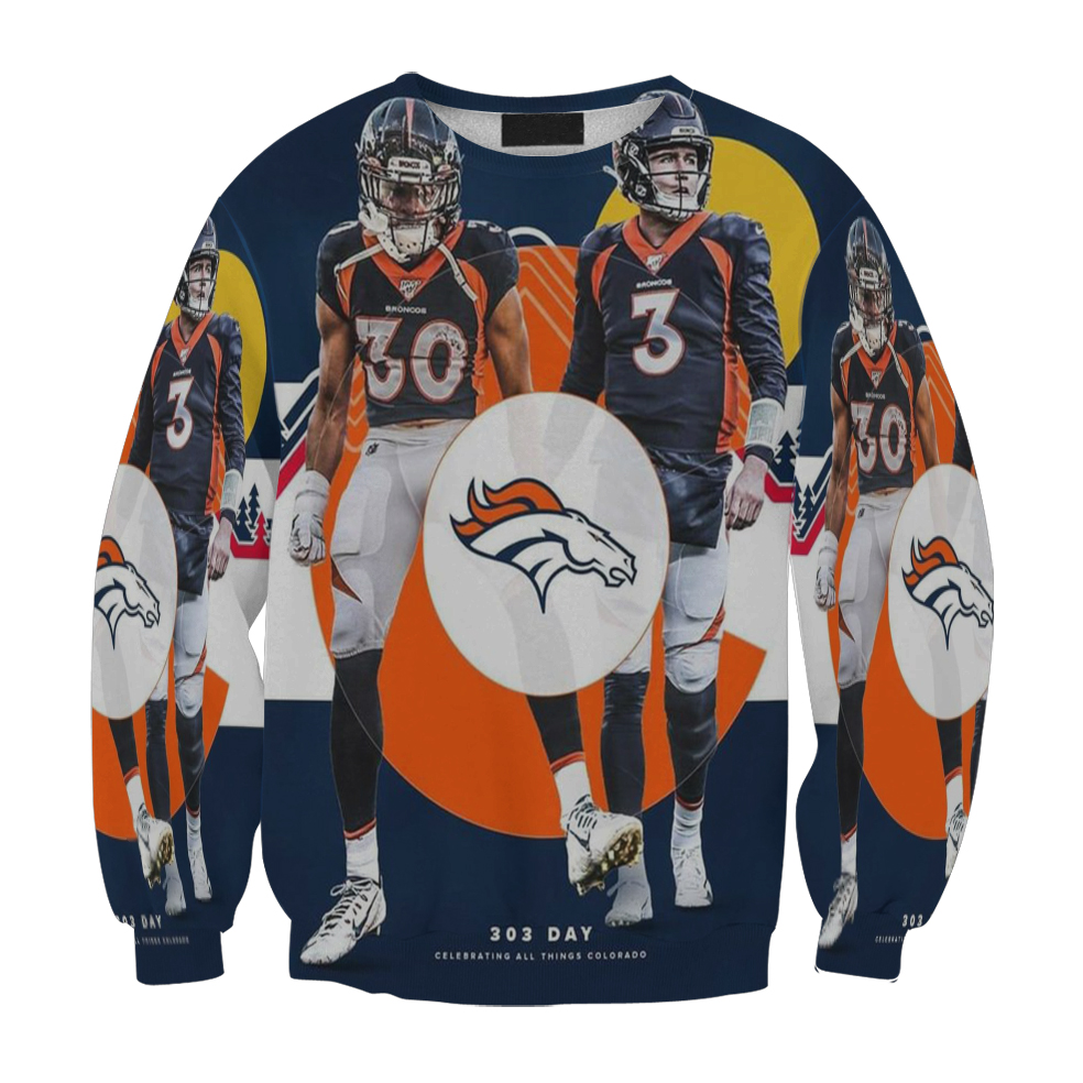 Denver Broncos All Players8 Gift For Fan 3D Full Printing Sweatshirt