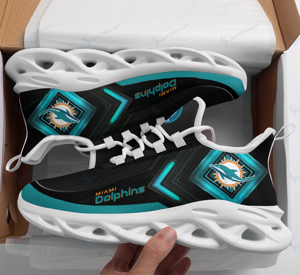 Miami Dolphins Yezy Running Sneakers 339