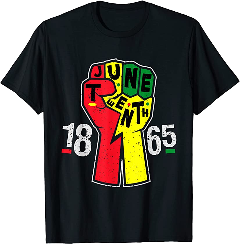 Juneteenth 1865 Black King Black Power Black History Month T-Shirt