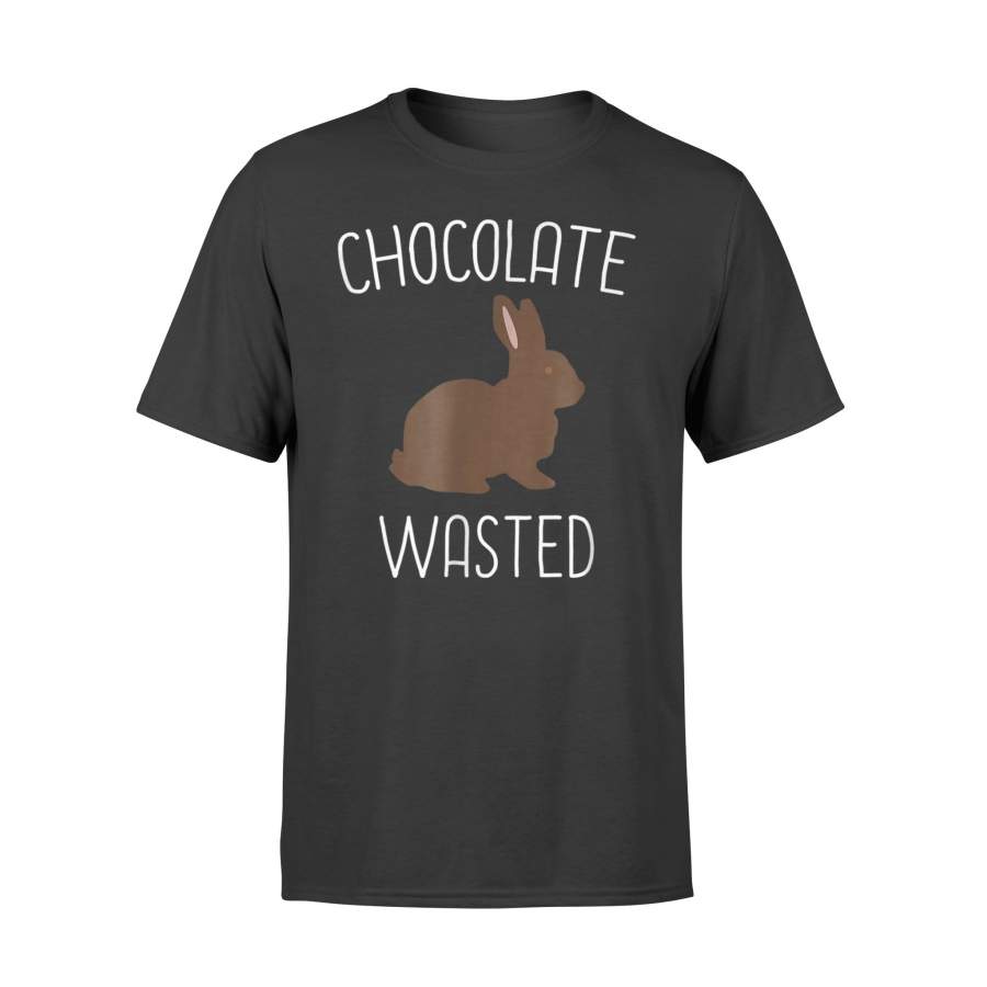 Chocolate Wasted Easter Funny Easter Bunny Gift Idea T Shirt