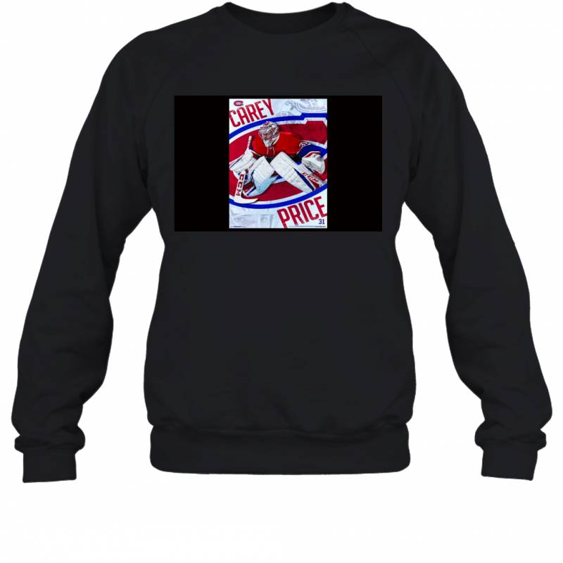 International Wall Poster Montreal Canadiens Carey Price Sweatshirt