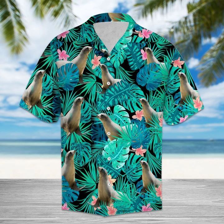 Seal Tropical Hawaii Shirt Unisex Adult Ha88497