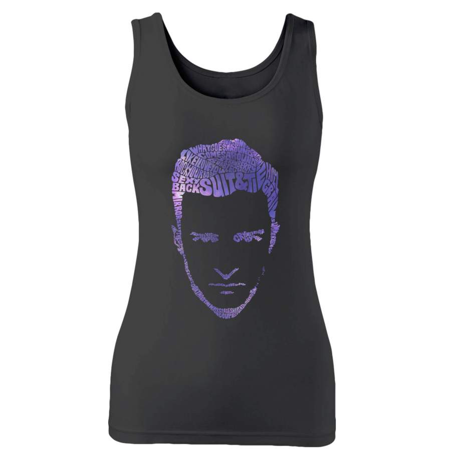 Justin Timberlake Typography 2 Woman’s Tank Top