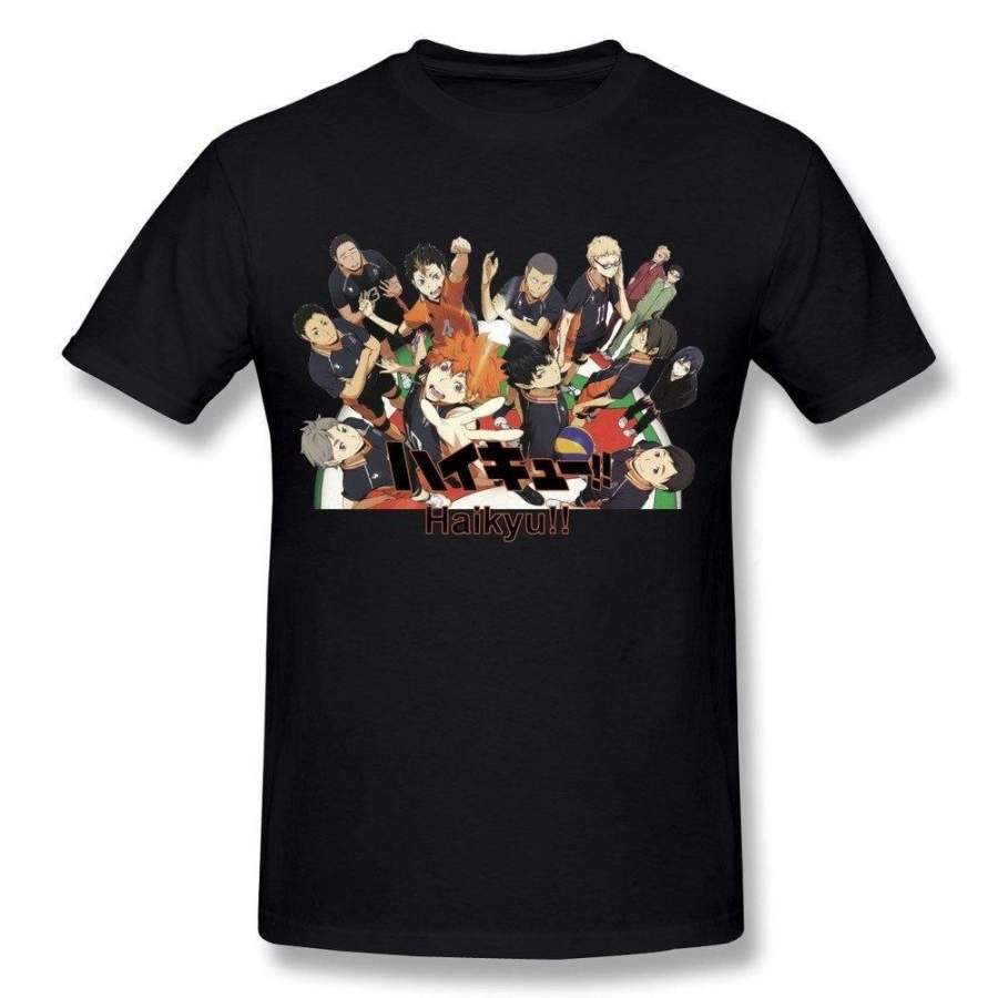 Personalized Haikyuu Volleyball Club T Shirt Men’S Punk T-Shirt