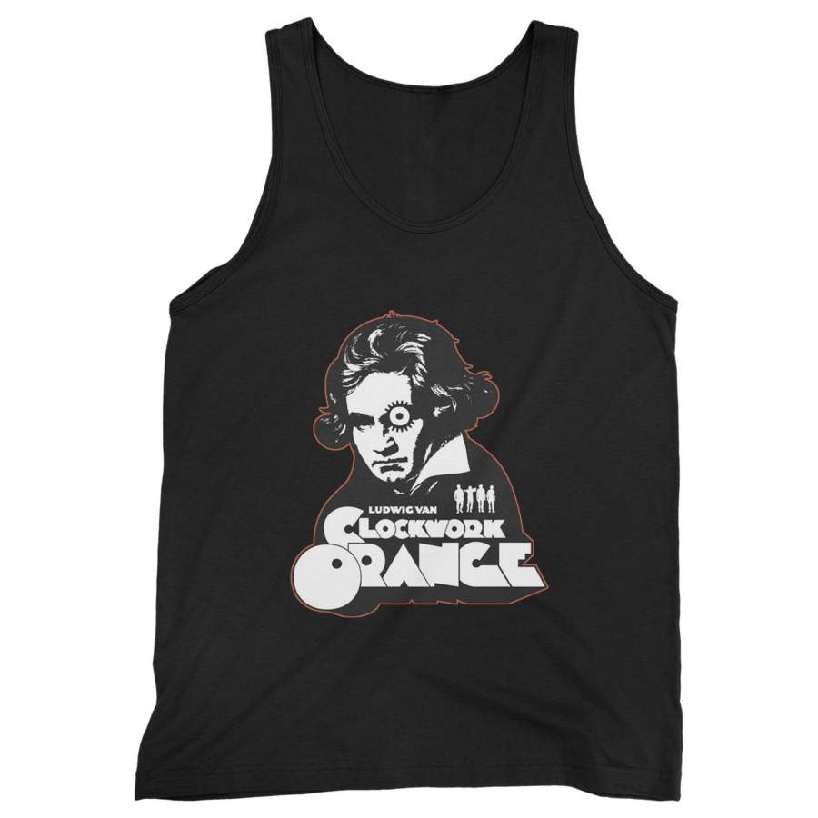 A Clock Orange Ludwig Van Man’s Tank Top