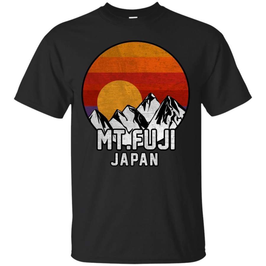 AGR Mtfuji Retro Mountain Sunset Tshirt Jaq T-shirt