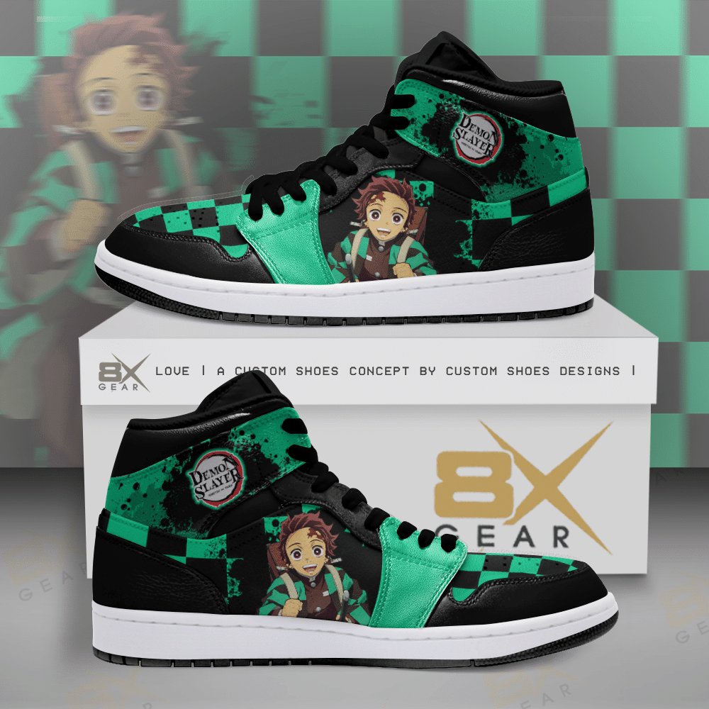Tanjiro Running Anime Air Jordan 2021 Shoes Sport Sneakers