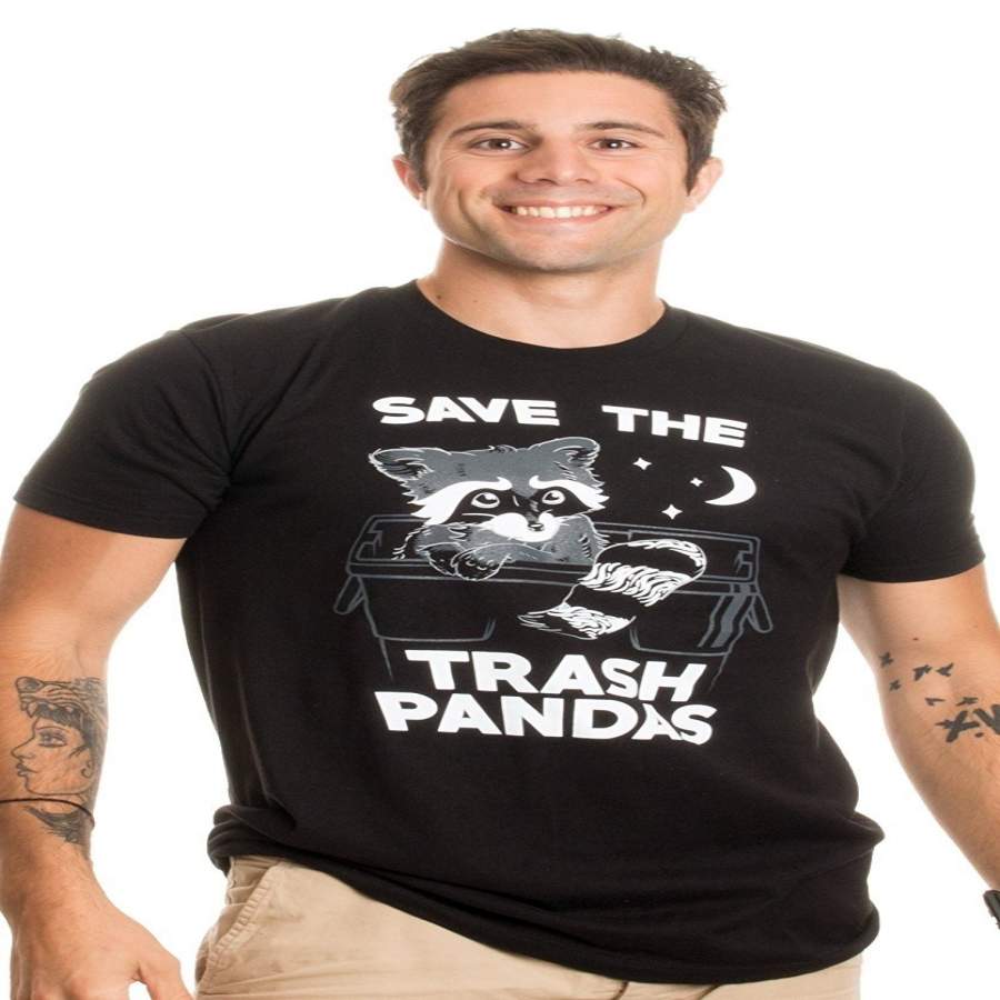 Save The Trash Pandas | Funny Raccoon Animal Lover Critter Humor Unisex Tshirt