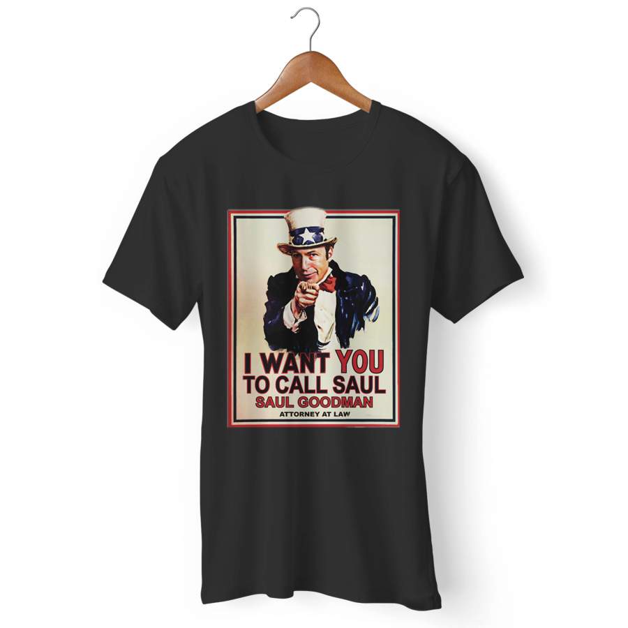 I Want You To Call Saul Man’s T-Shirt