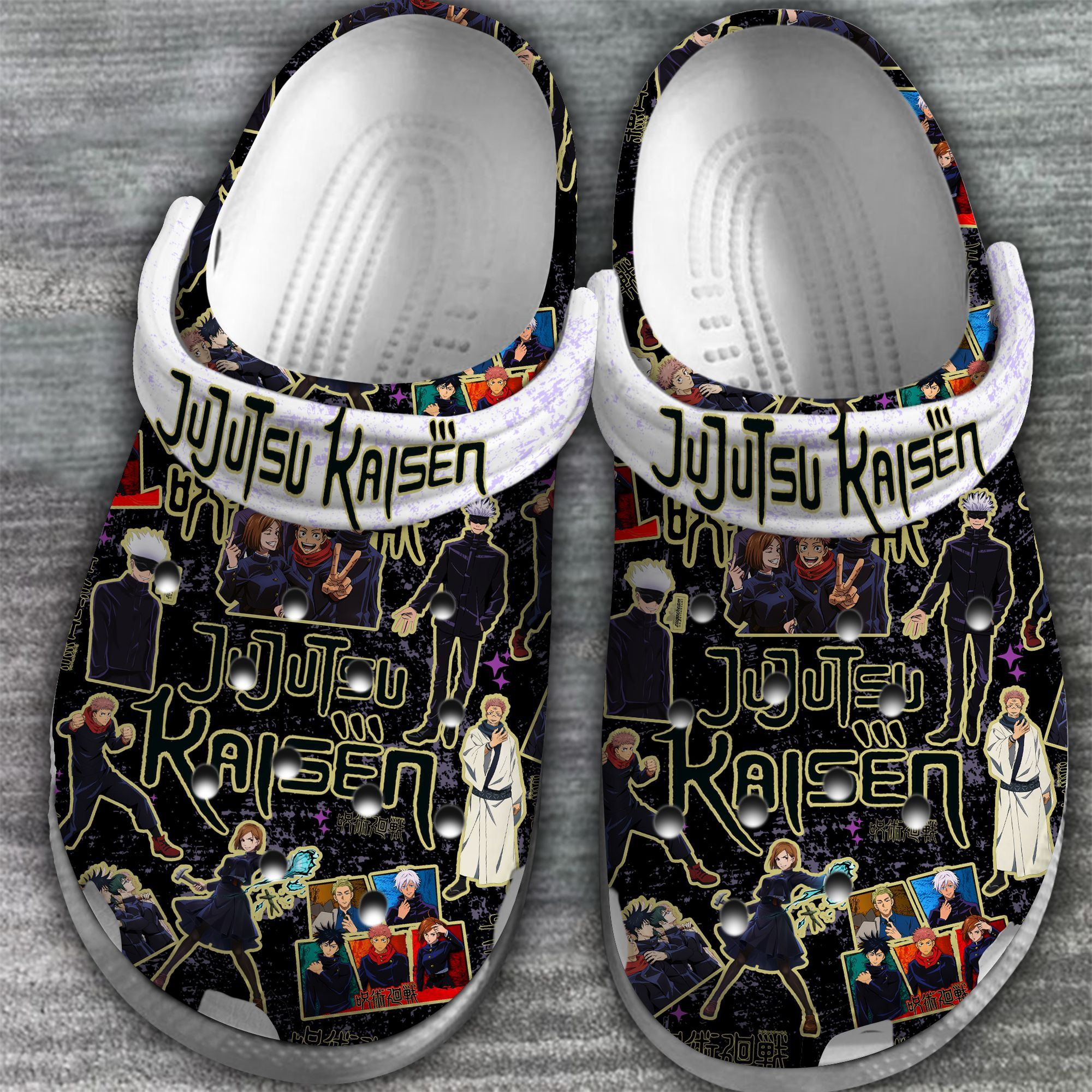 Jujutsu Kaisen Tv Series Crocss Clogs For Men Women And Kid Bm1411-2076