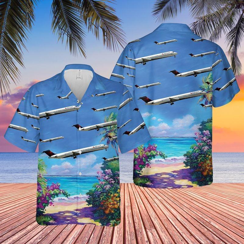 Delta Air Lines Mcdonnell Douglas Hawaii Shirt For Men Women Adult Ha63511