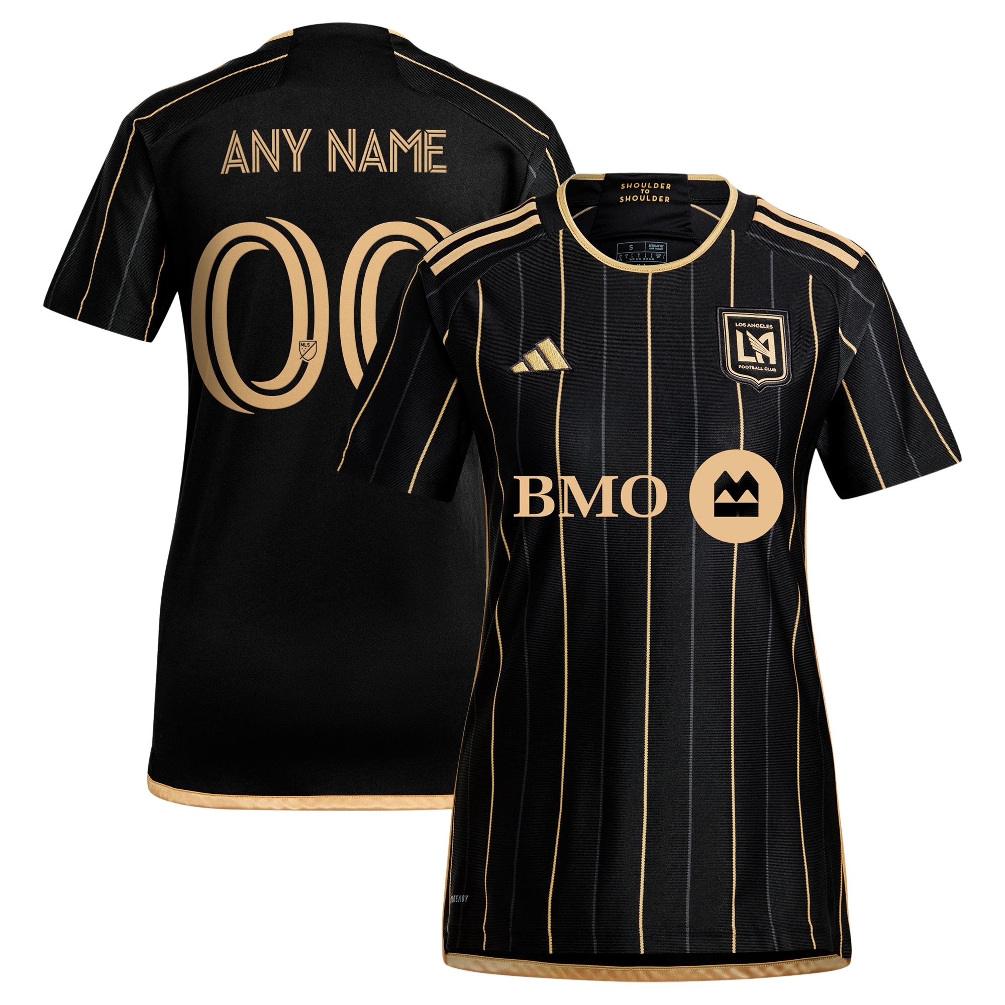 LAFC Women's 2024 Primary Replica Custom Jersey – Black