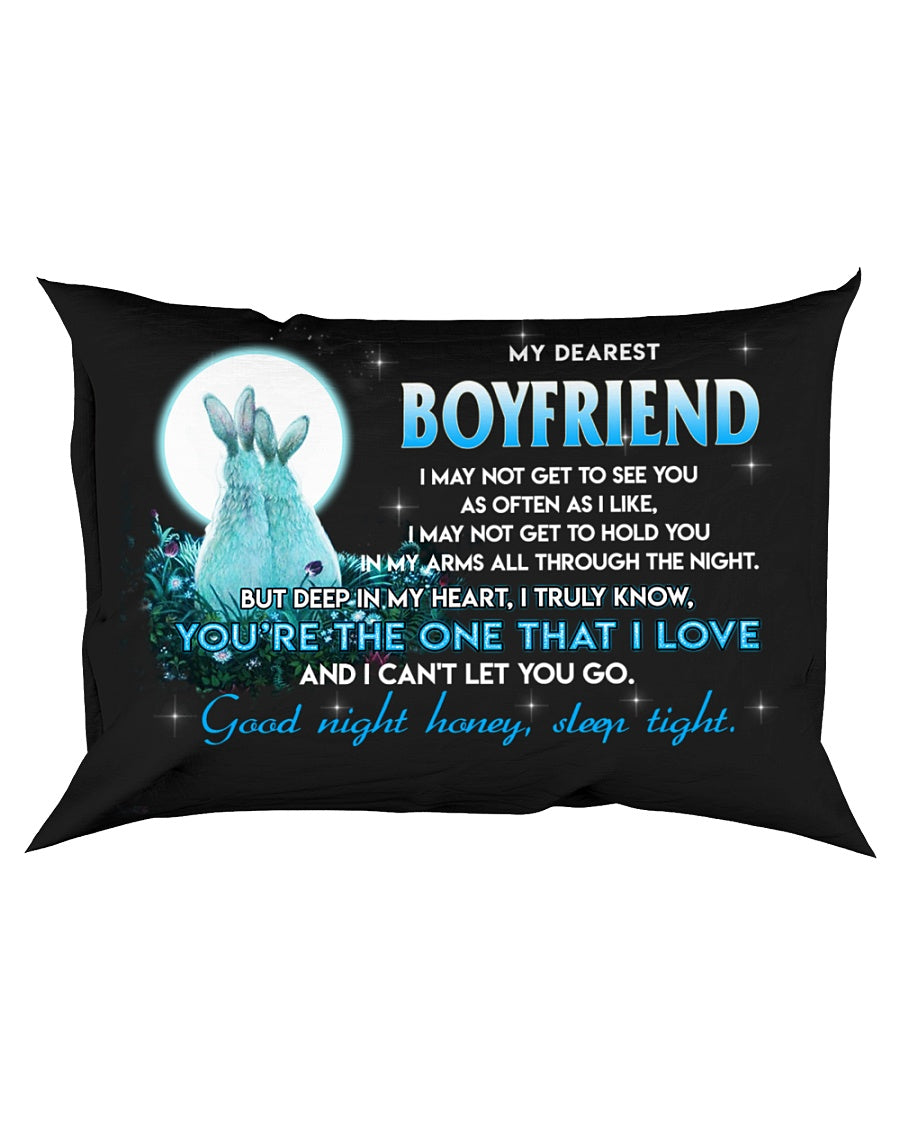 Rabbit Boyfriend Sleep Tight Pillowcase