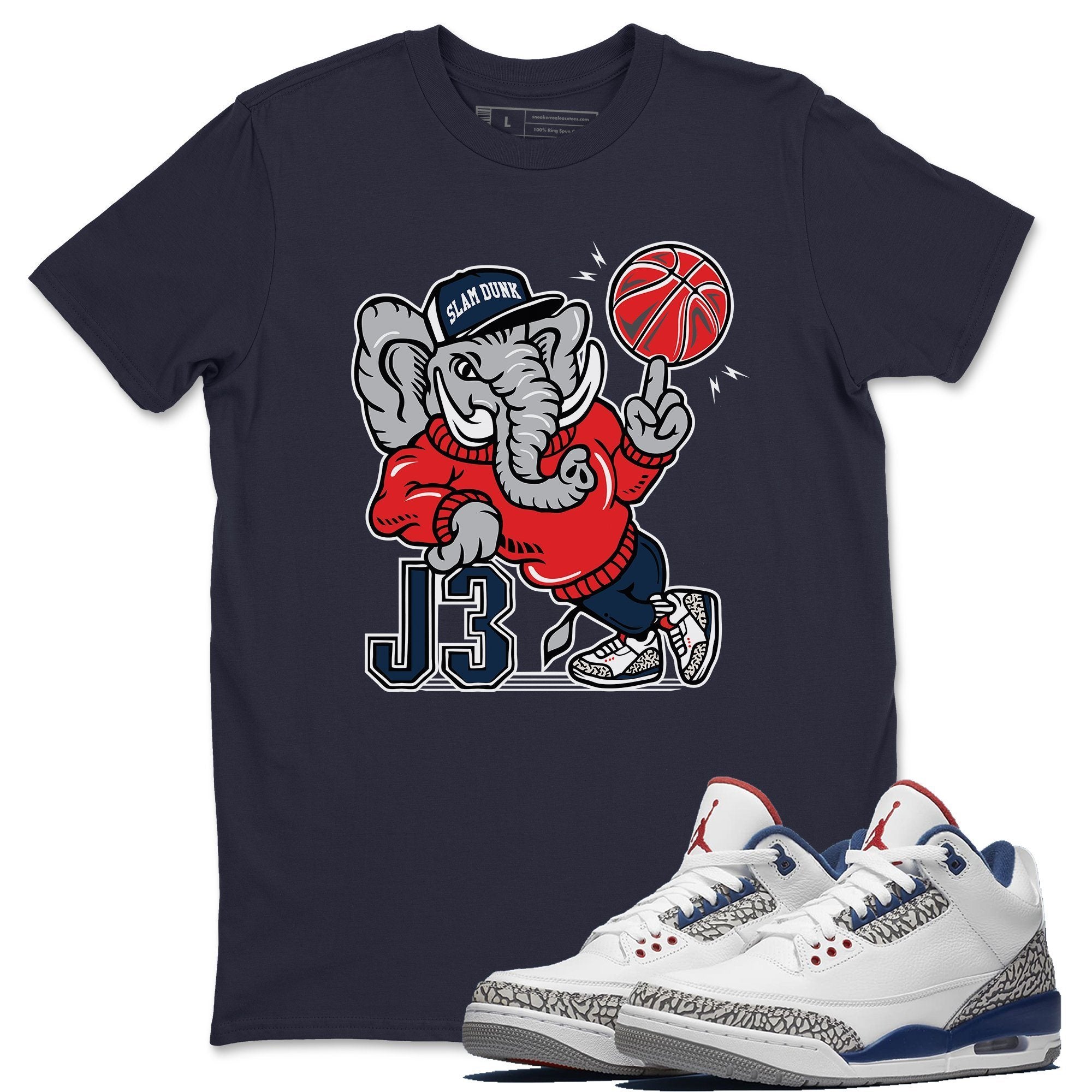 Aj3 Elephant Navy T-Shirt – Air Jordan 3 True Blue