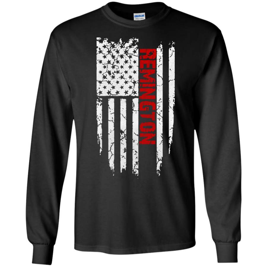 Remington American Flag – LS shirt, hoodie, Sweatshirt – Teeever